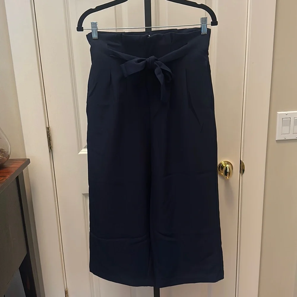 Anthropologie Bishop + Young Paperbag Crop Pants NEW - Picture 5 of 14